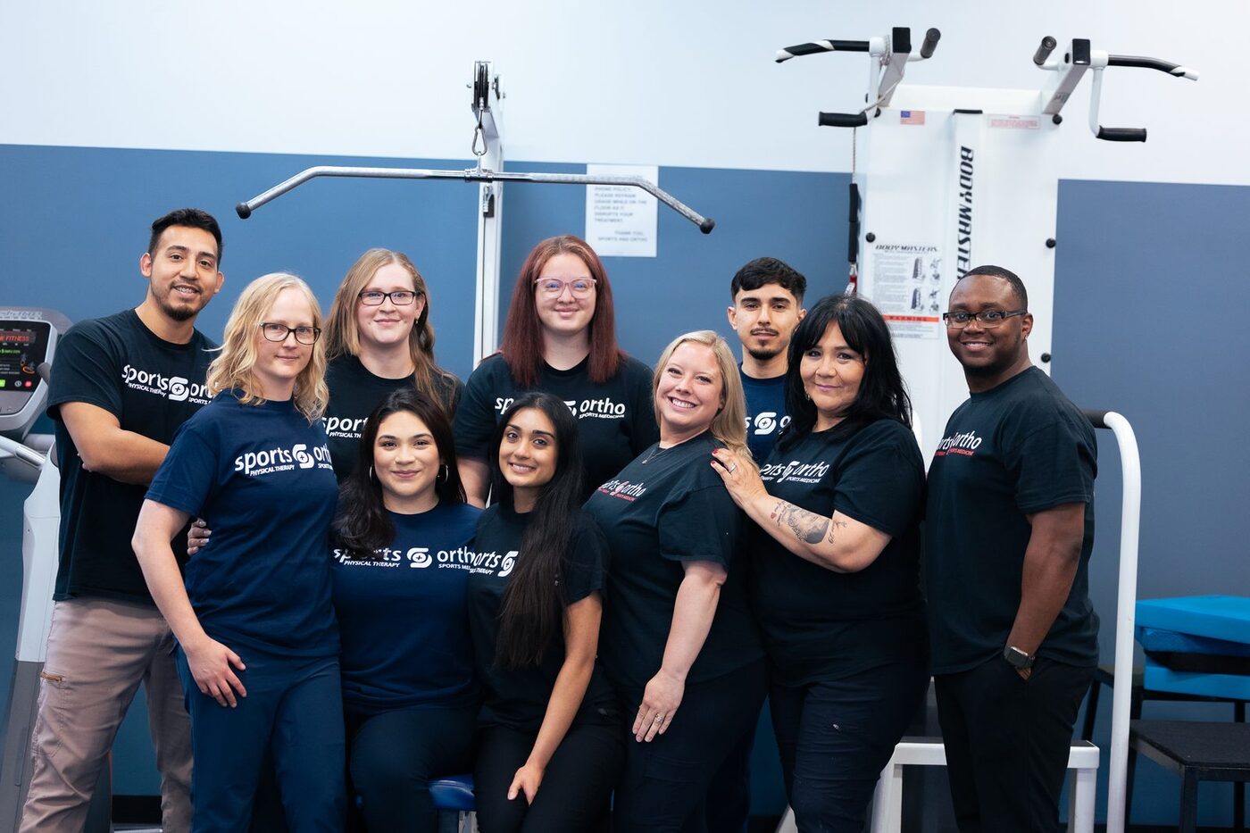 The Sports & Ortho Beverly team at the clinic