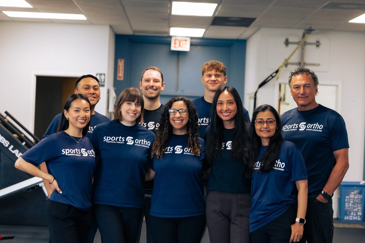 The Sports & Ortho Edison Park team at the clinic