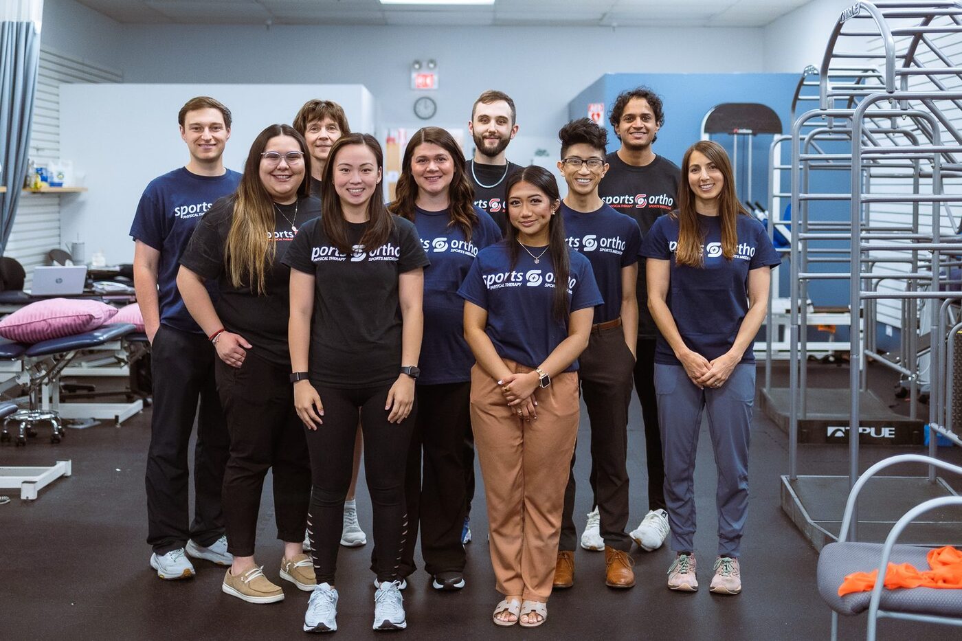 The Sports & Ortho Glenview team at the clinic