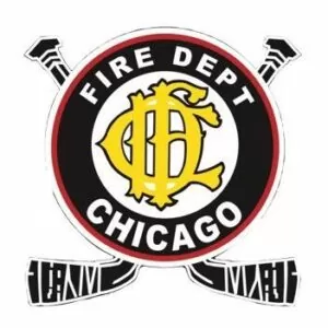 Chicago Fire Department Hockey logo